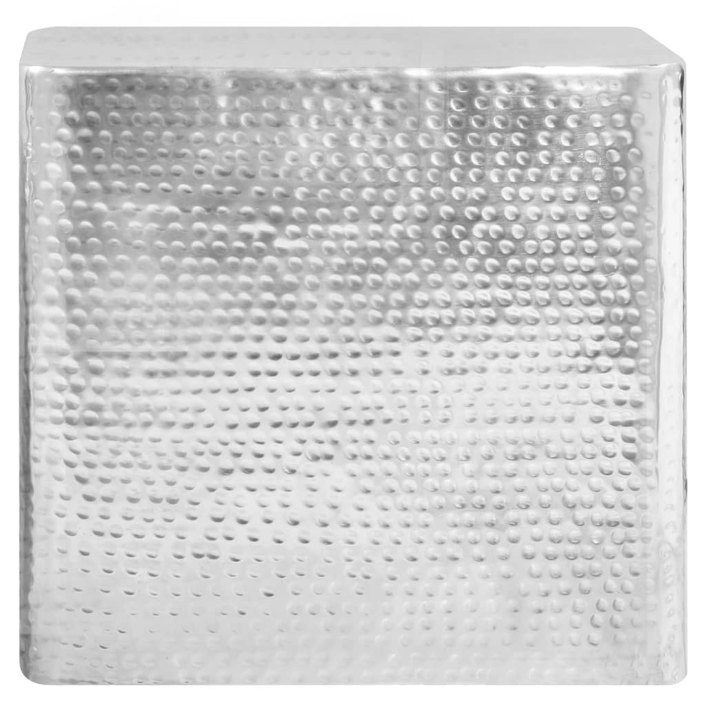 Τραπεζάκια Σαλονιού 2 τεμ. Ασημί από Αλουμίνιο - PAKOBAZAAR