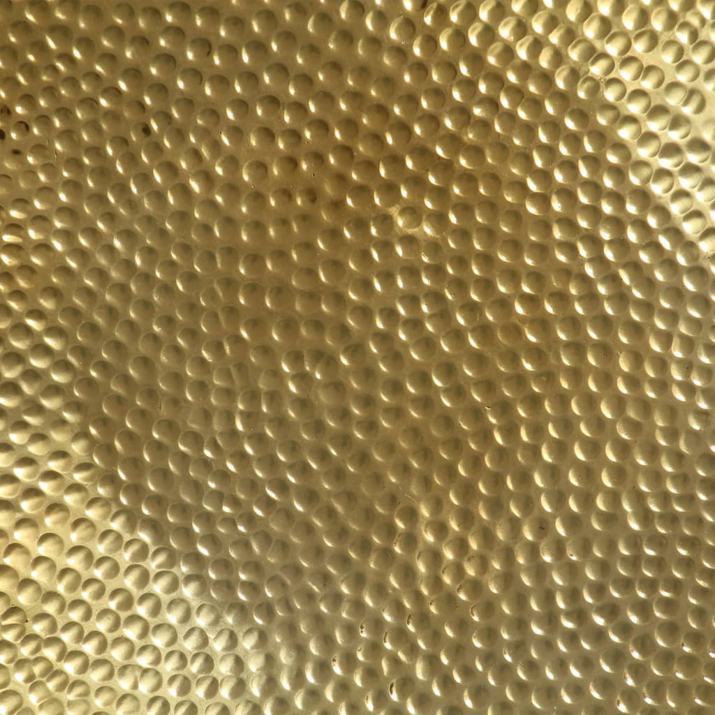 Τραπεζάκι Σαλονιού Hammered Μπρούτζινο 70x30 εκ. από Αλουμίνιο - PAKOBAZAAR