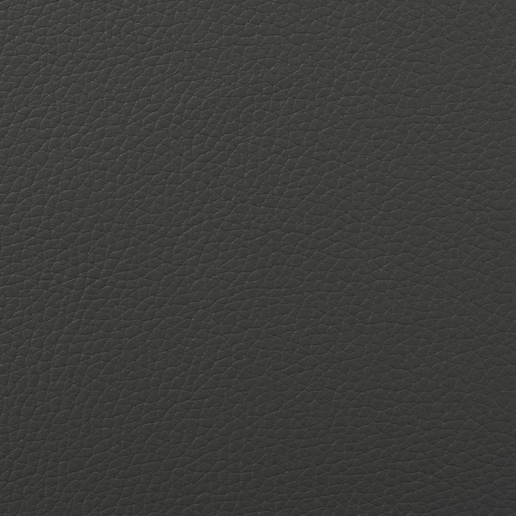 Καρέκλες Τραπεζαρίας 2 τεμ. Γκρι Δερματίνη - PAKOBAZAAR