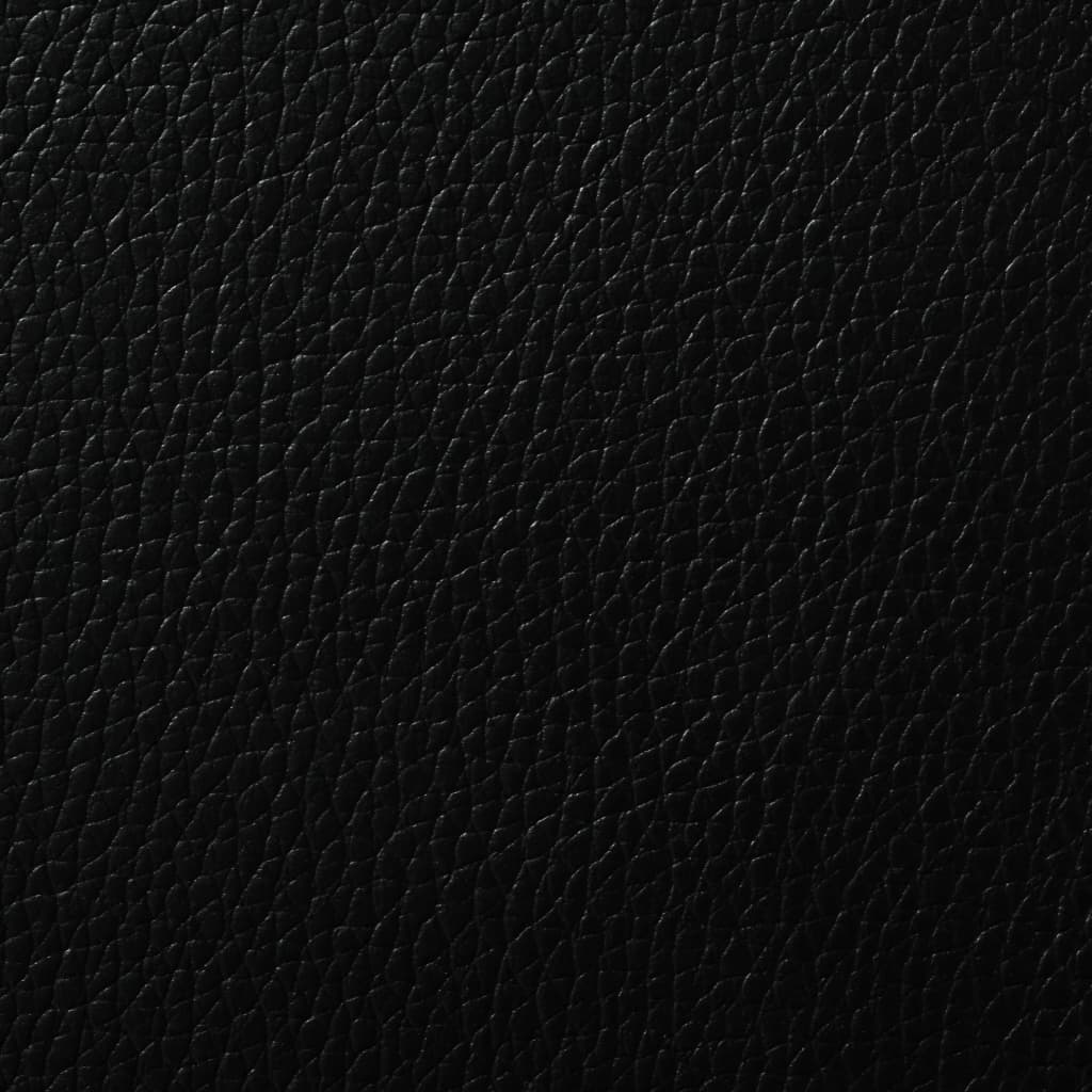 Καρέκλες Τραπεζαρίας 2 τεμ. Μαύρες Συνθ. Δέρμα - PAKOBAZAAR