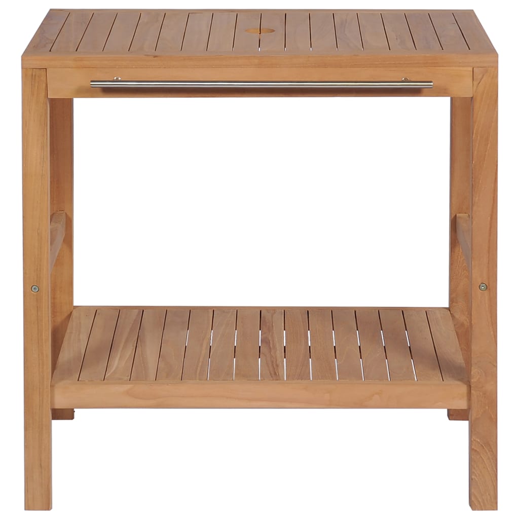 Έπιπλο Μπάνιου 74 x 45 x 75 εκ. από Μασίφ Ξύλο Teak - Pakobazaar