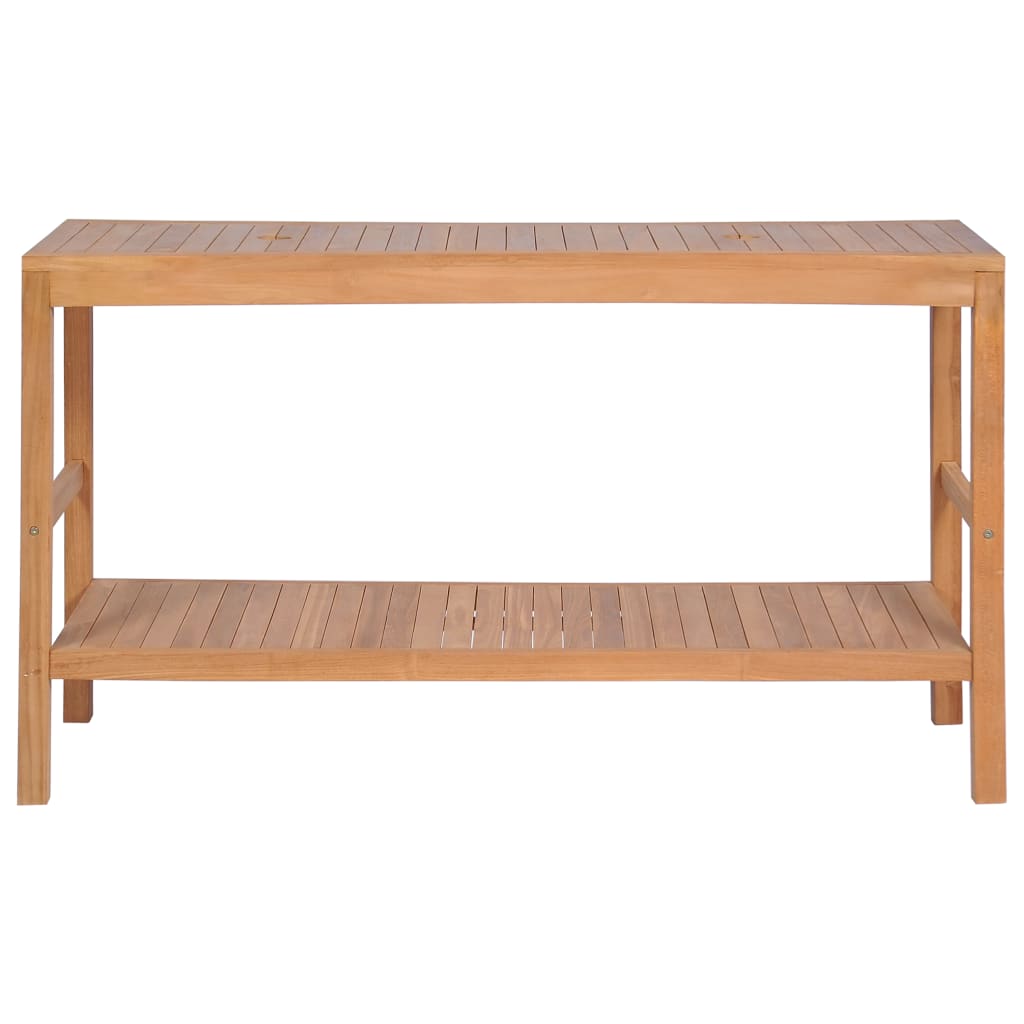 Έπιπλο Μπάνιου 132 x 45 x 75 εκ. από Μασίφ Ξύλο Teak - PAKOBAZAAR