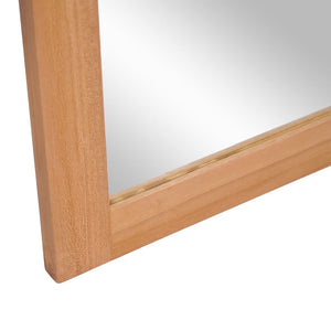 Καθρέφτης Τοίχου 50 x 70 εκ. από Μασίφ Ξύλο Teak - Pakobazaar