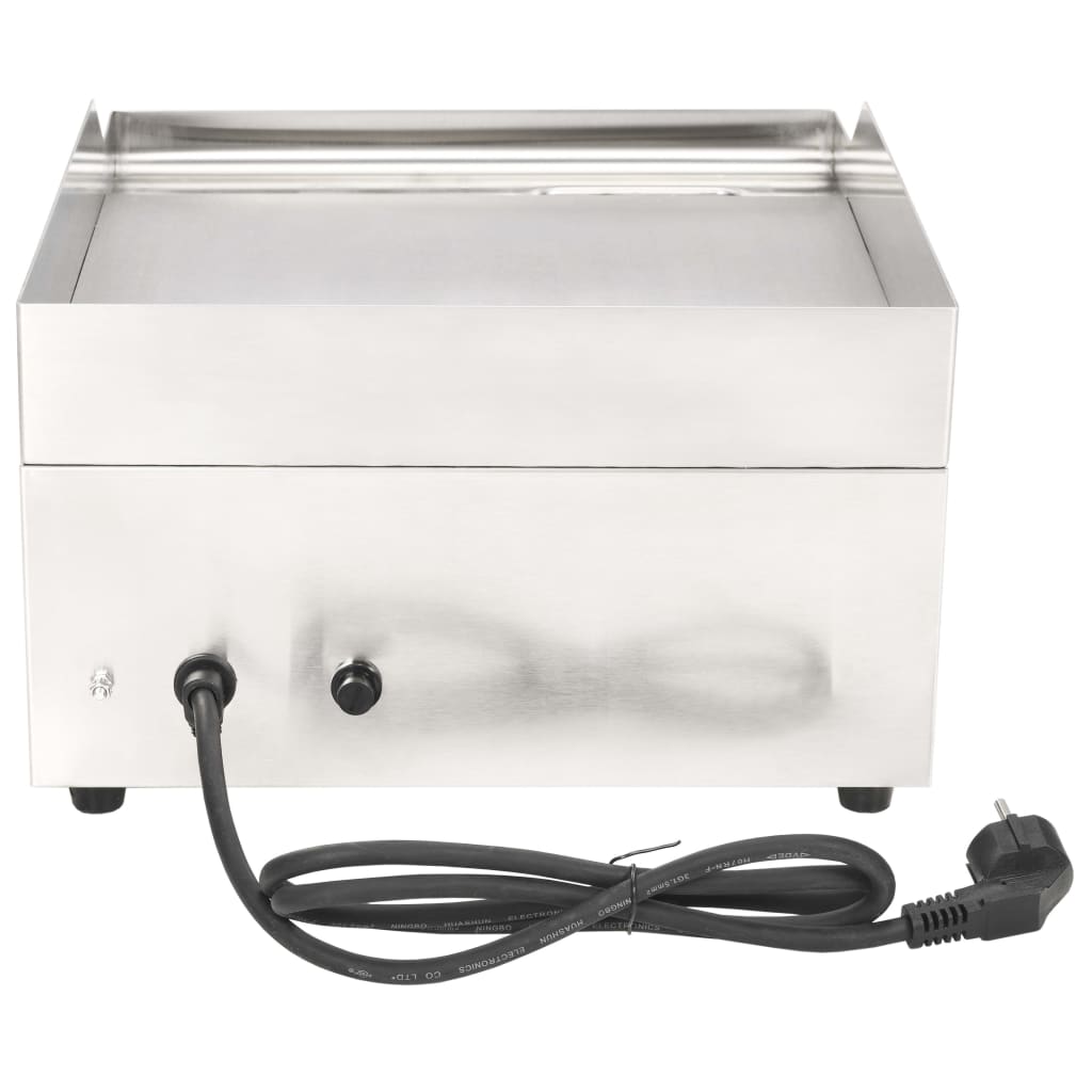 Πλάκα Ψησίματος Ηλεκτρική 2000 W 36x47x22 εκ. Ανοξείδωτο Ατσάλι