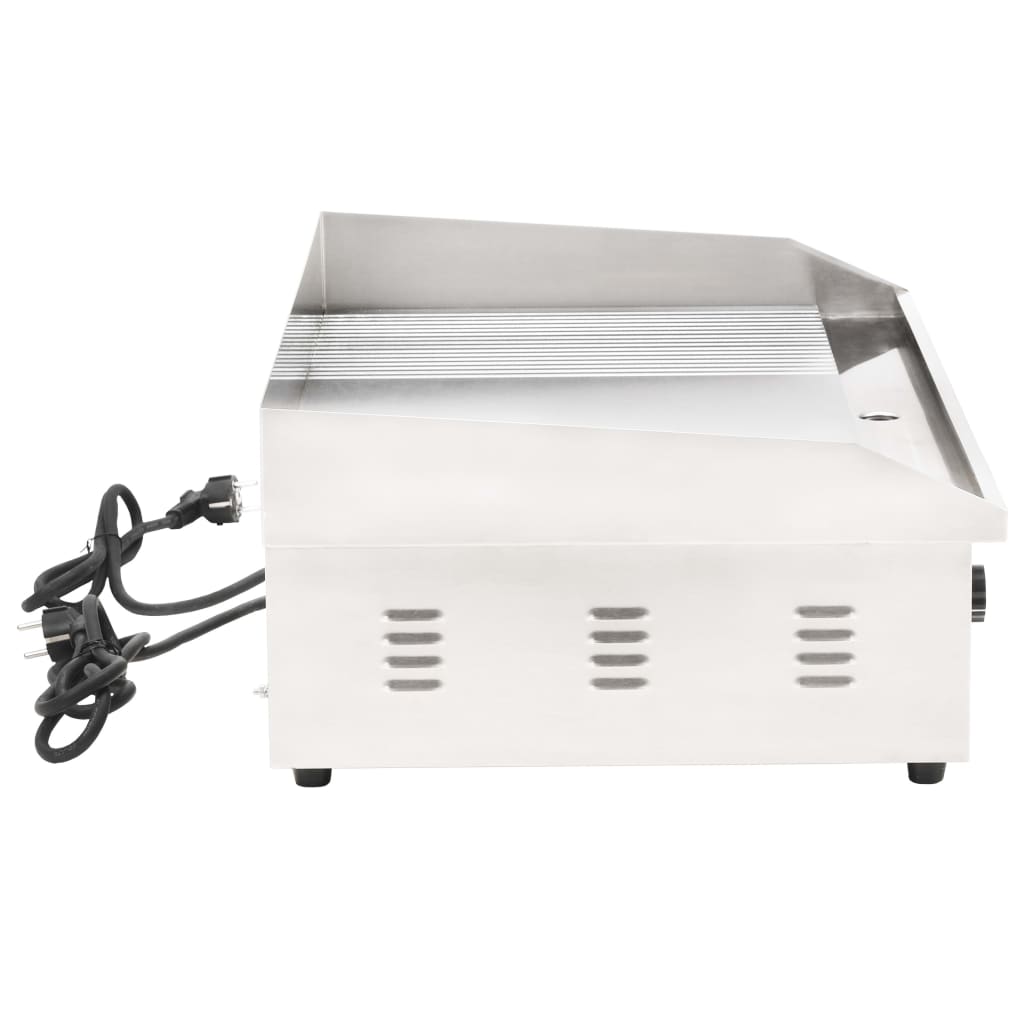 Πλάκα Ψησίματος Ηλεκτρική 4400 W 71x43x24 εκ. Ανοξείδωτο Ατσάλι