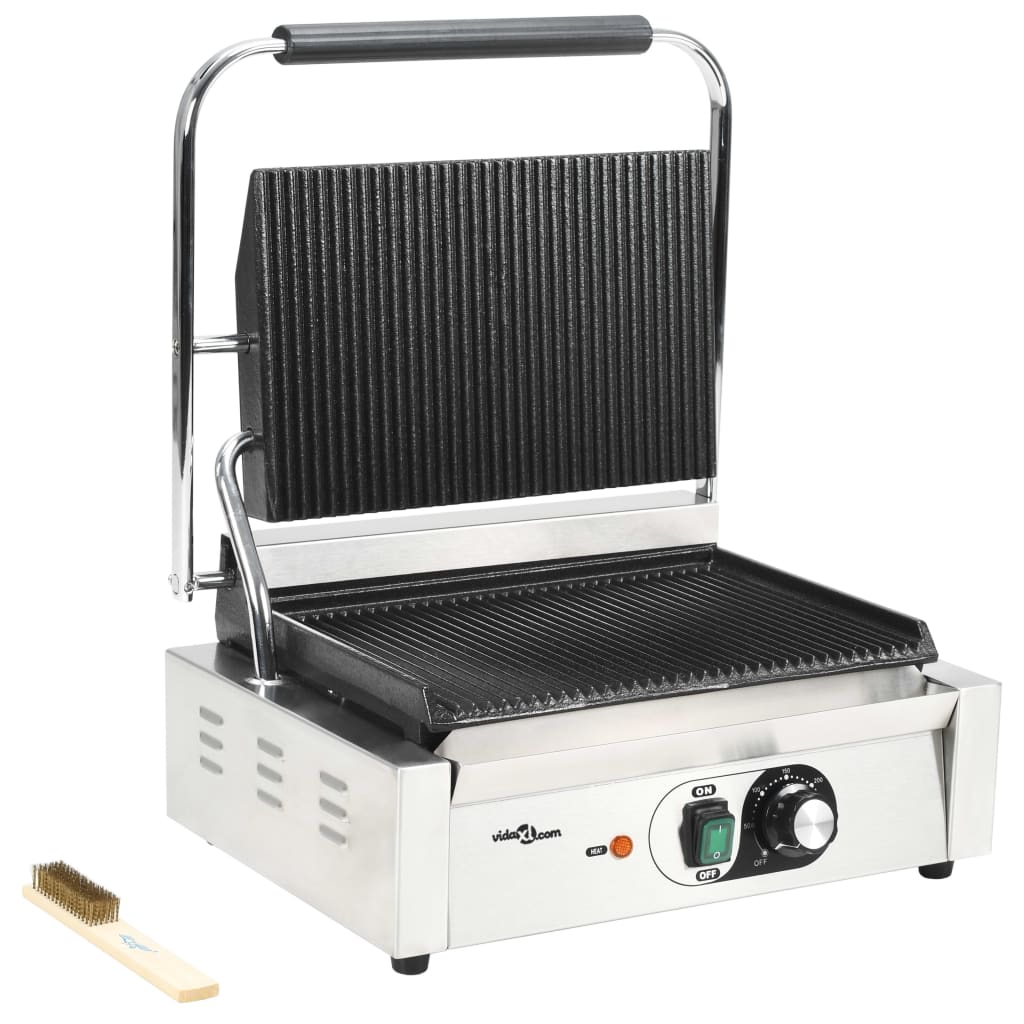 Τοστιέρα Ραβδωτή Panini 2200 W 43 x 30,5 x 20 εκ. - Pakobazaar