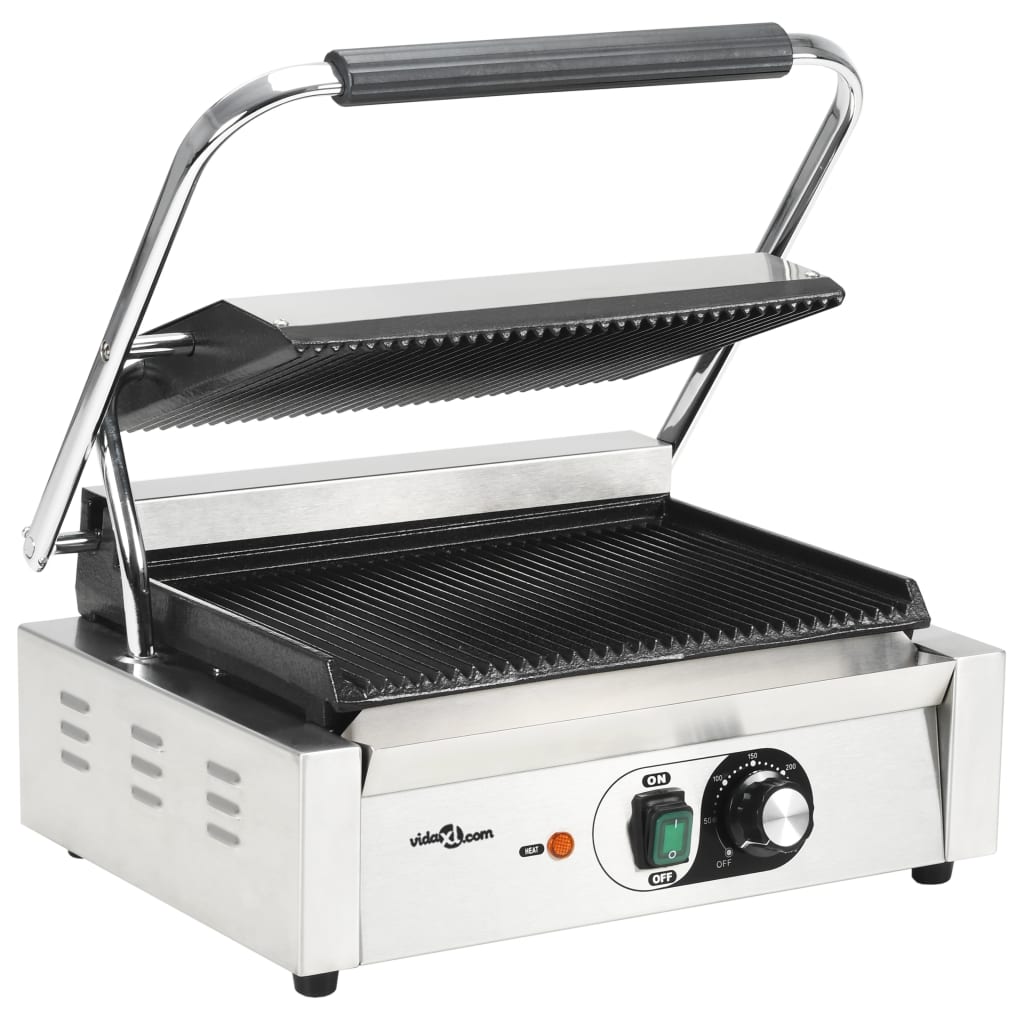 Τοστιέρα Ραβδωτή Panini 2200 W 43 x 30,5 x 20 εκ. - Pakobazaar