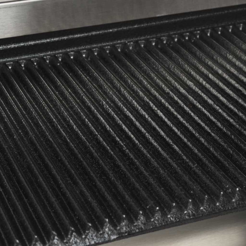 Τοστιέρα Διπλή Ραβδωτή Panini 3600 W 57 x 30,5 x 20 εκ. - Pakobazaar