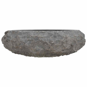 Νιπτήρας Μαύρος 40 x 12 εκ. Μαρμάρινος - PAKOBAZAAR