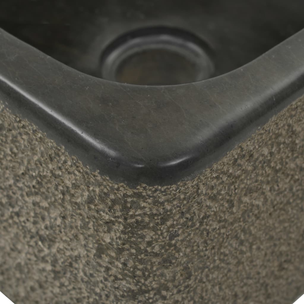 Νιπτήρας Μαύρος 30 x 30 x 15 εκ. από Riverstone - PAKOBAZAAR