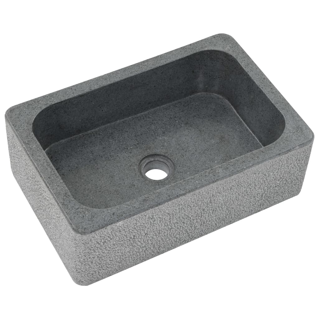 Νιπτήρας Μαύρος 45 x 30 x 15 εκ. από Riverstone - PAKOBAZAAR