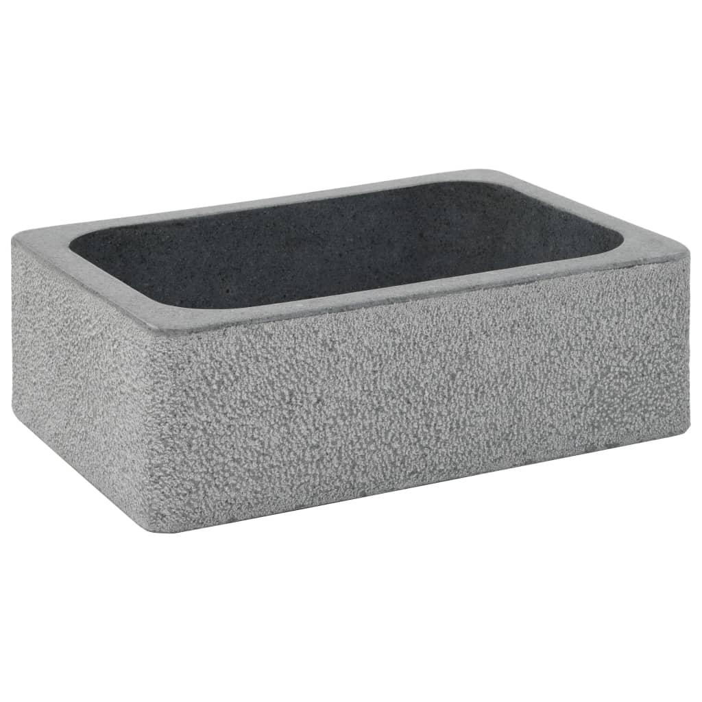 Νιπτήρας Μαύρος 45 x 30 x 15 εκ. από Riverstone - PAKOBAZAAR