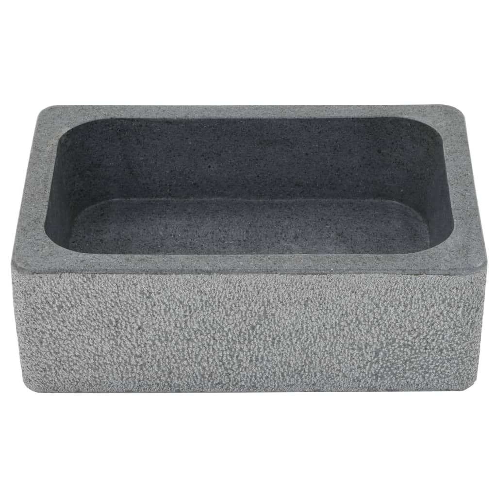 Νιπτήρας Μαύρος 45 x 30 x 15 εκ. από Riverstone - PAKOBAZAAR