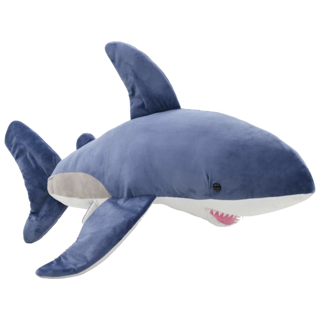 Λούτρινο Παιχνίδι Αγκαλιάς White Shark Μπλε και Λευκό - Pakobazaar