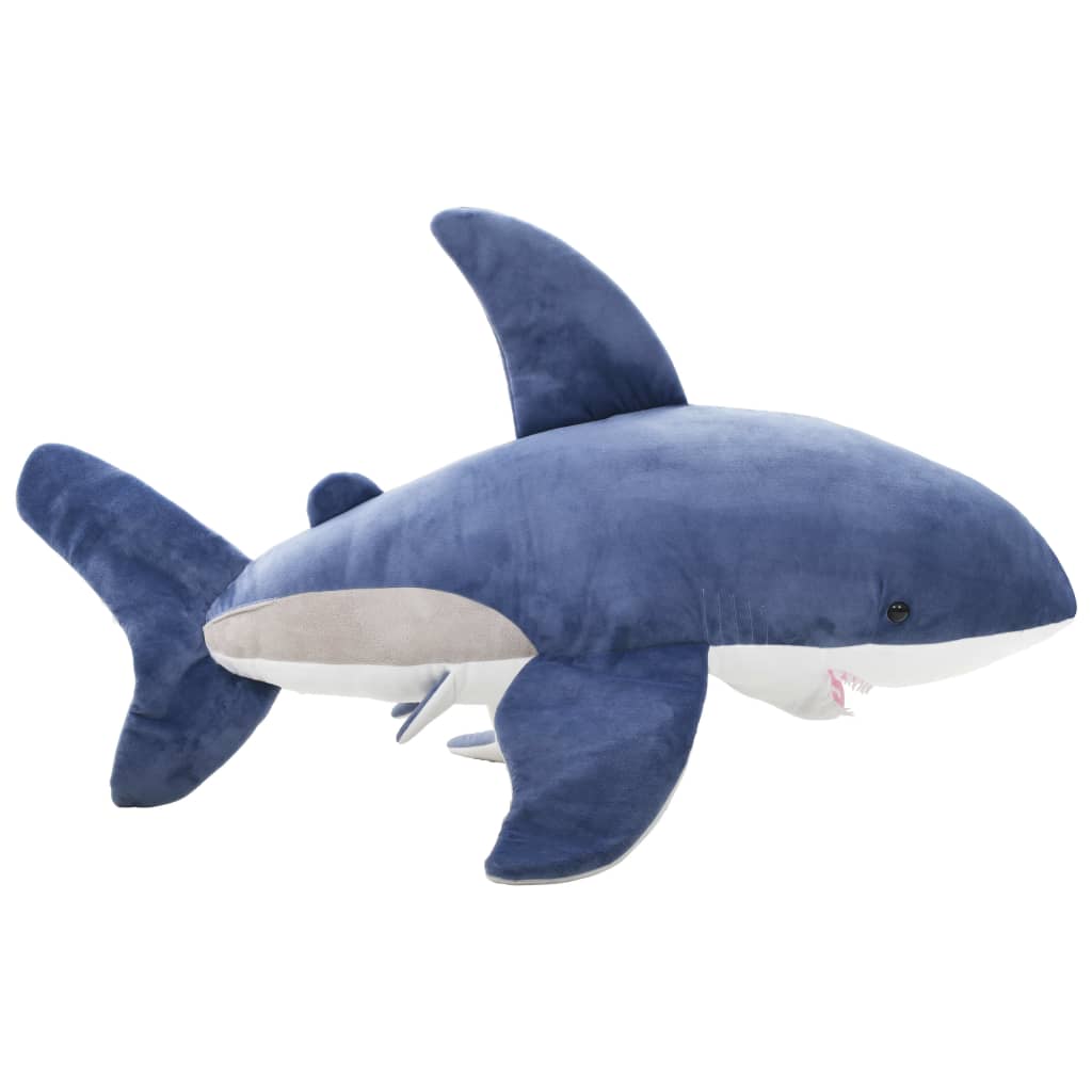 Λούτρινο Παιχνίδι Αγκαλιάς White Shark Μπλε και Λευκό - Pakobazaar