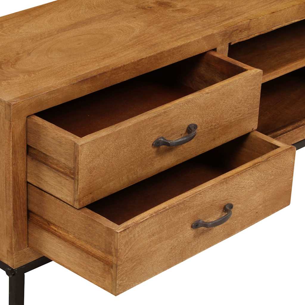 Έπιπλο Τηλεόρασης 140 x 30 x 40 εκ. από Μασίφ Ξύλο Μάνγκο