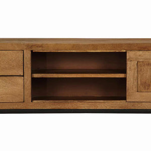 Έπιπλο Τηλεόρασης 140 x 30 x 40 εκ. από Μασίφ Ξύλο Μάνγκο