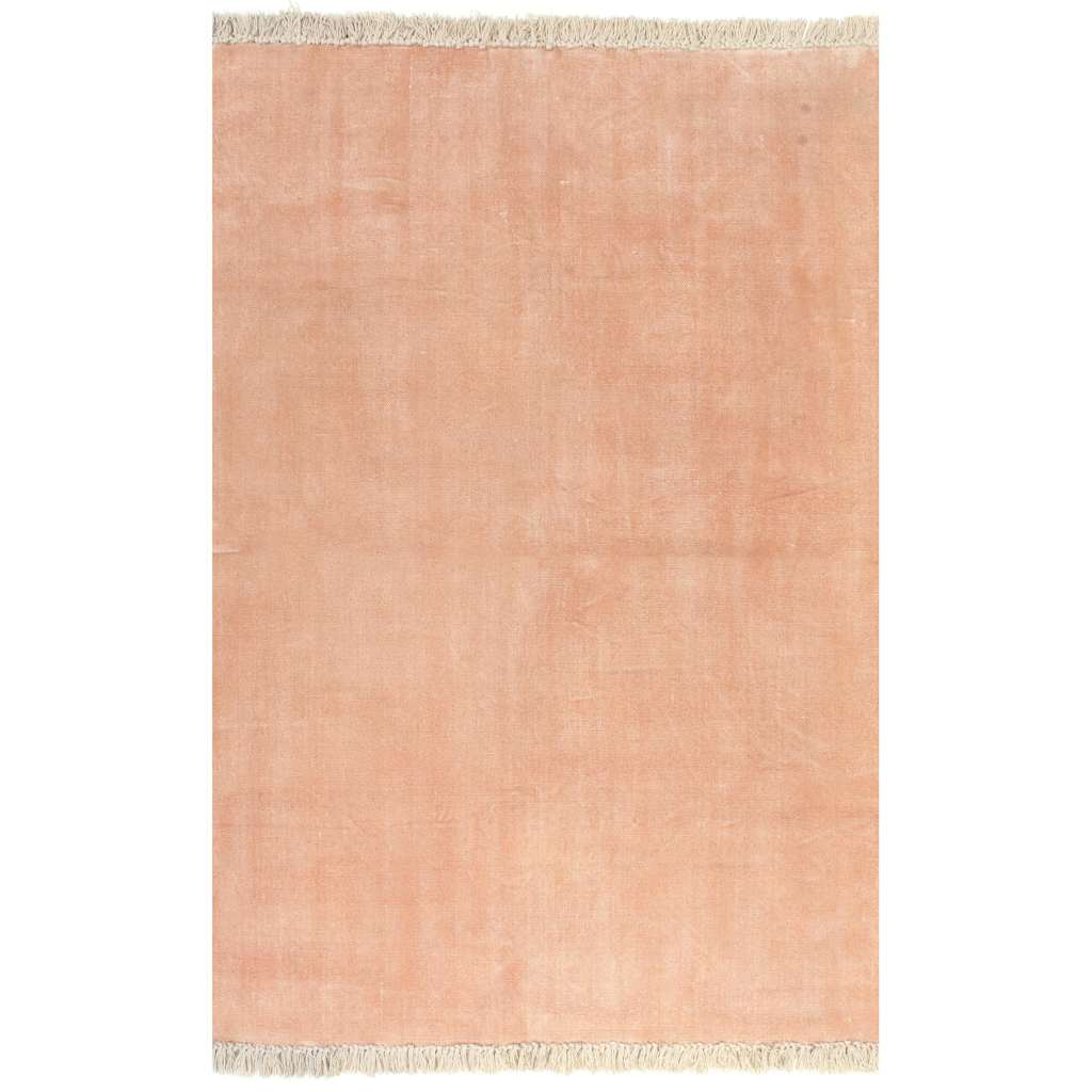 Κιλίμι Ροζ 160 x 230 εκ. Βαμβακερό