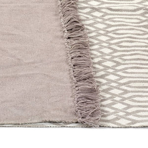 Κιλίμι με Σχέδια Taupe 120 x 180 εκ. Βαμβακερό