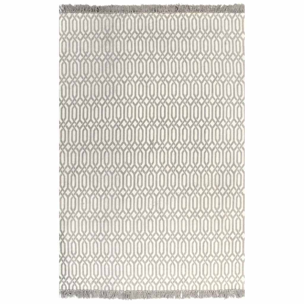 Κιλίμι με Σχέδια Taupe 160 x 230 εκ. Βαμβακερό