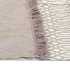 Κιλίμι με Σχέδια Taupe 160 x 230 εκ. Βαμβακερό