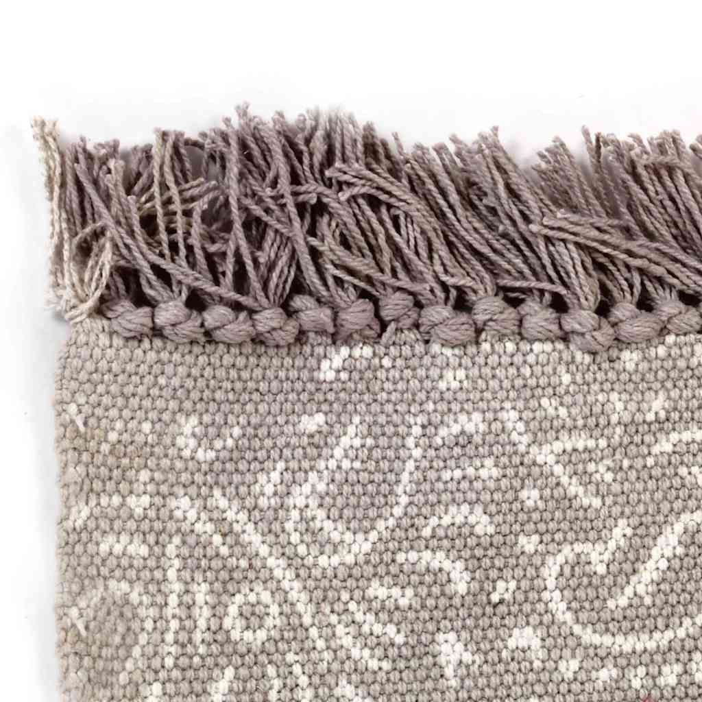 Κιλίμι με Σχέδια Taupe 160 x 230 εκ. Βαμβακερό