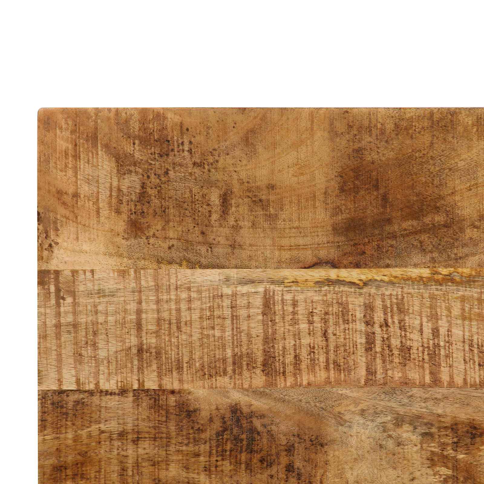 Τραπεζαρία Καφέ 60 x 120 x 76 εκ. Στερεό ξύλο μάνγκο - Pakobazaar