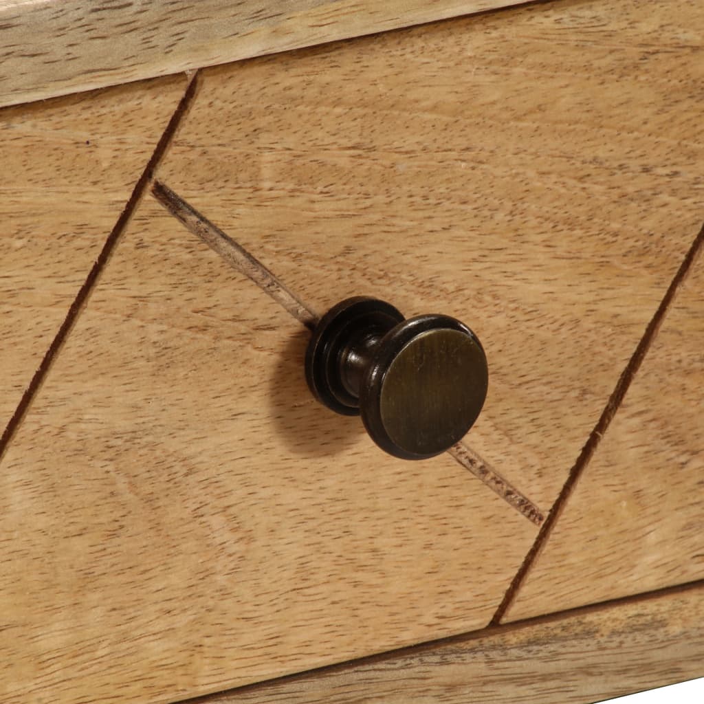 Γραφείο με Συρτάρια 110 x 50 x 76 εκ. από Μασίφ Ξύλο Μάνγκο - PAKOBAZAAR