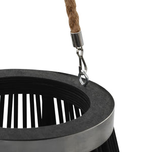 Κηροπήγιο Κρεμαστό Μαύρο 60 εκ. από Μπαμπού - PAKOBAZAAR