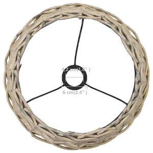 Καπέλο Φωτιστικού Φυσικό Χρώμα 38 x 23 εκ. από Wicker