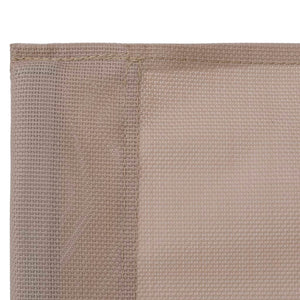 Σαλόνι Κήπου Σετ 4 Τεμαχίων Taupe από Ύφασμα & Ατσάλι