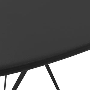 Σετ Επίπλων Bistro 3 Τεμαχίων Μαύρο Ατσάλινο