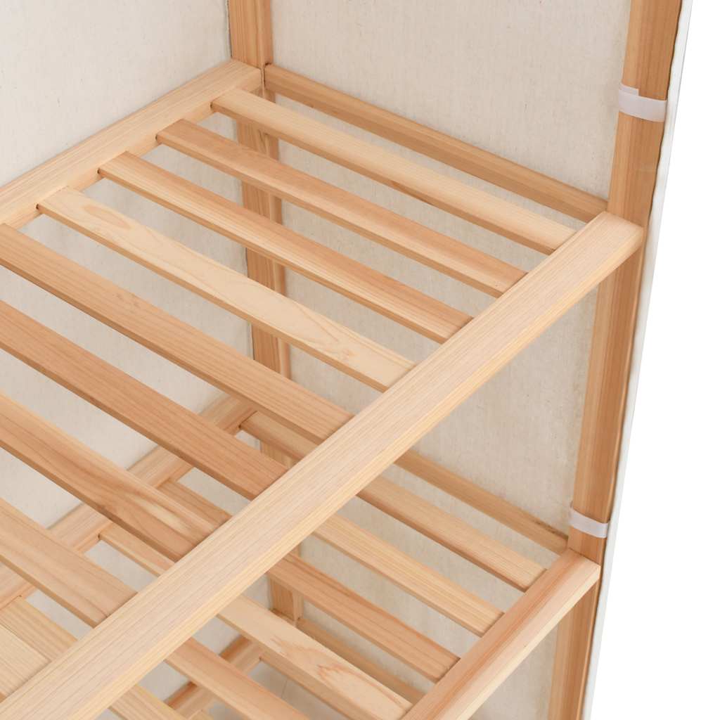 Ντουλάπα Ρούχων με 3 Ράφια 79 x 40 x 170 εκ. - Pakobazaar