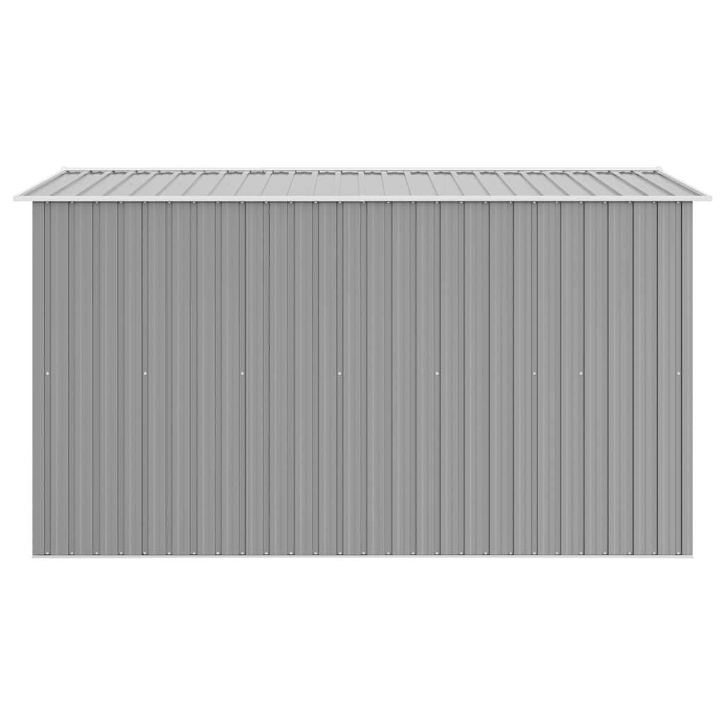 Αποθήκη Κήπου Γκρι 257 x 298 x 178 εκ. από Μέταλλο - PAKOBAZAAR