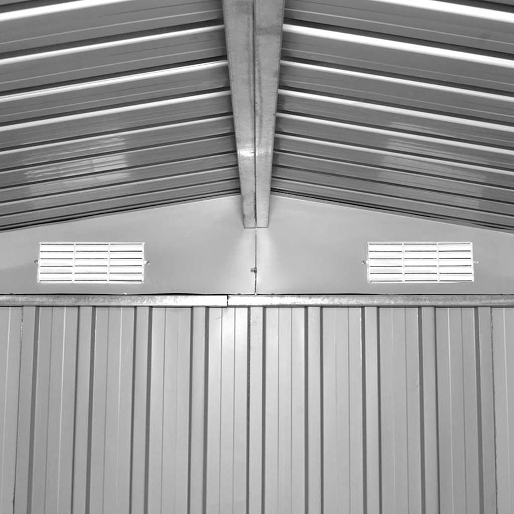 Αποθήκη Κήπου Ανθρακί 257 x 298 x 178 εκ. από Μέταλλο - PAKOBAZAAR