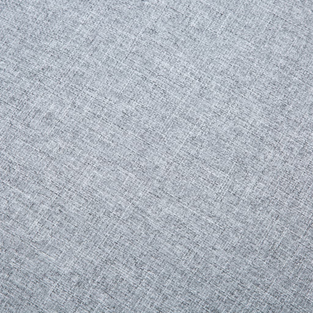 Καναπές Γωνιακός Ανοιχτό Γκρι 171,5x138x81,5 εκ. Υφασμάτινος - PAKOBAZAAR