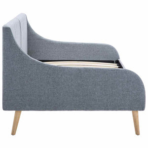 Πλαίσιο Daybed Ανοιχτό Γκρι Υφασμάτινο