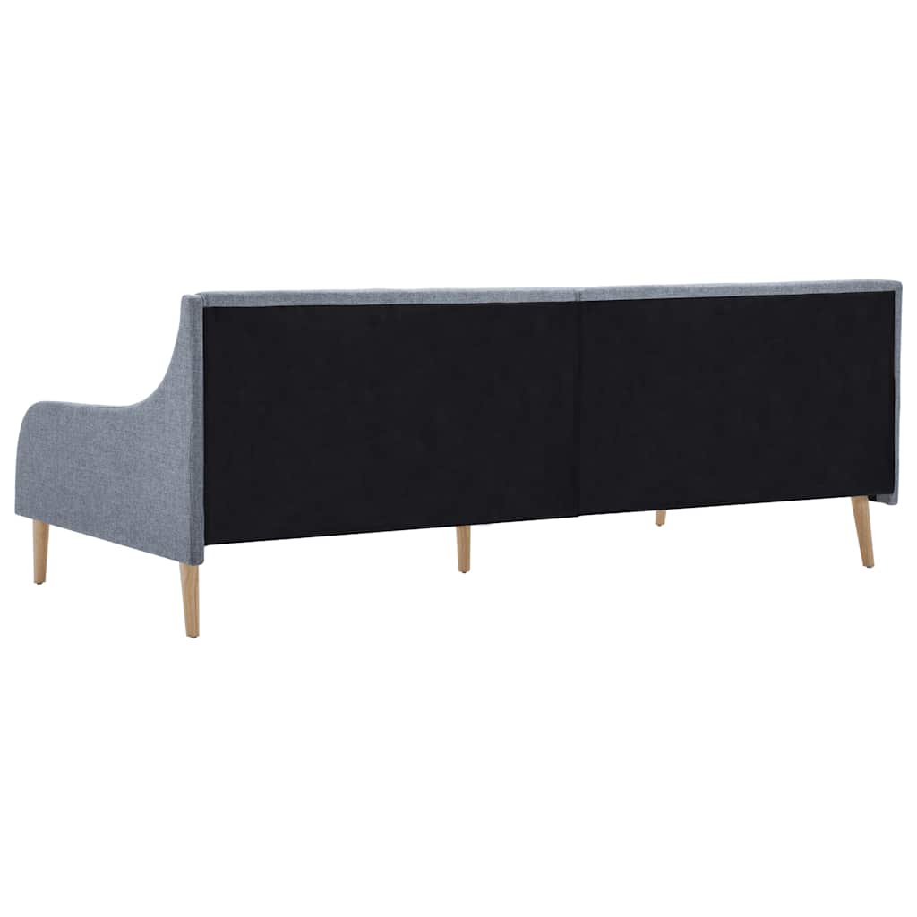 Πλαίσιο Daybed Ανοιχτό Γκρι Υφασμάτινο