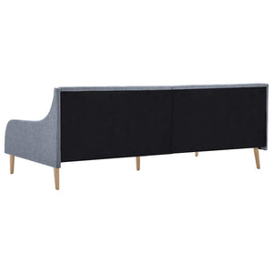 Πλαίσιο Daybed Ανοιχτό Γκρι Υφασμάτινο