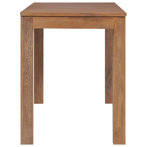 Τραπεζαρία 140 x 70 x 76 εκ. Μασίφ Ξύλο Teak / Φυσικό Φινίρισμα - Pakobazaar