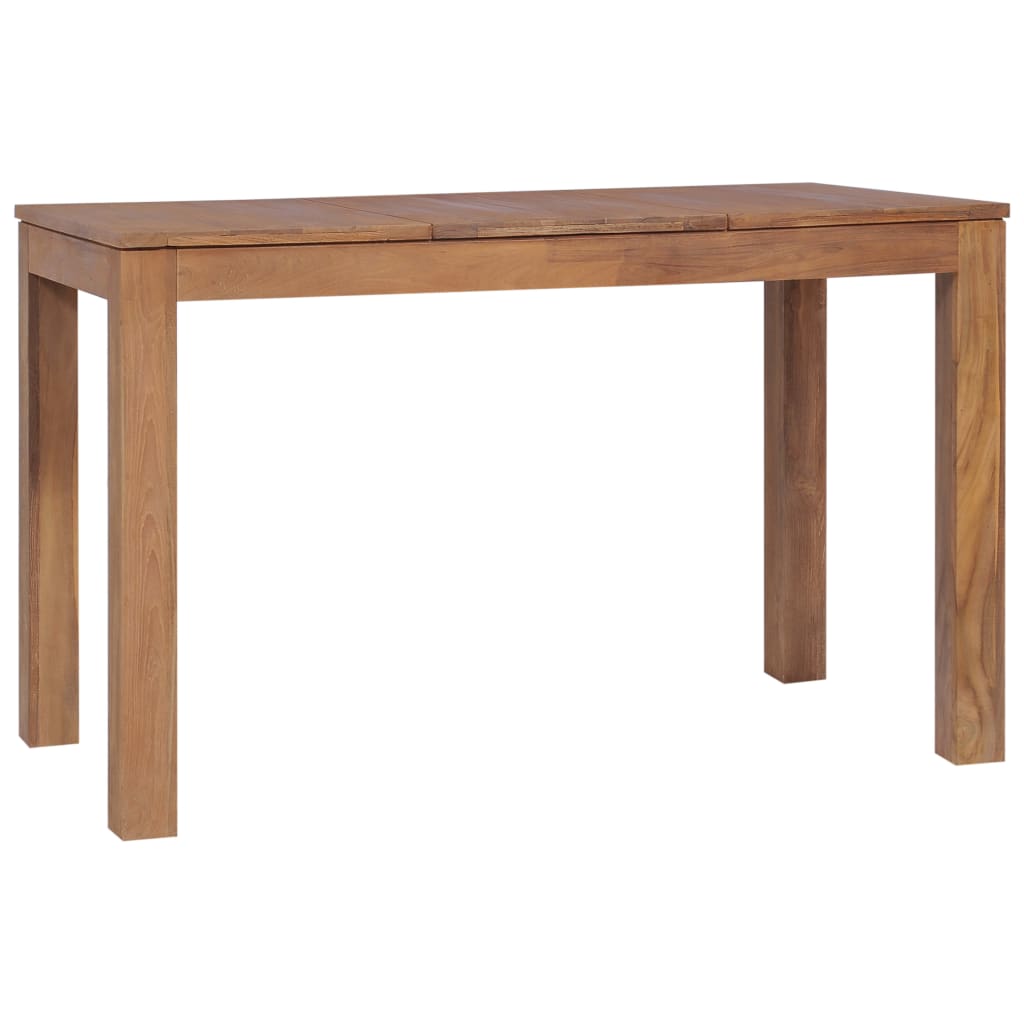 Τραπεζαρία 120 x 60 x 76 εκ. Μασίφ Ξύλο Teak / Φυσικό Φινίρισμα