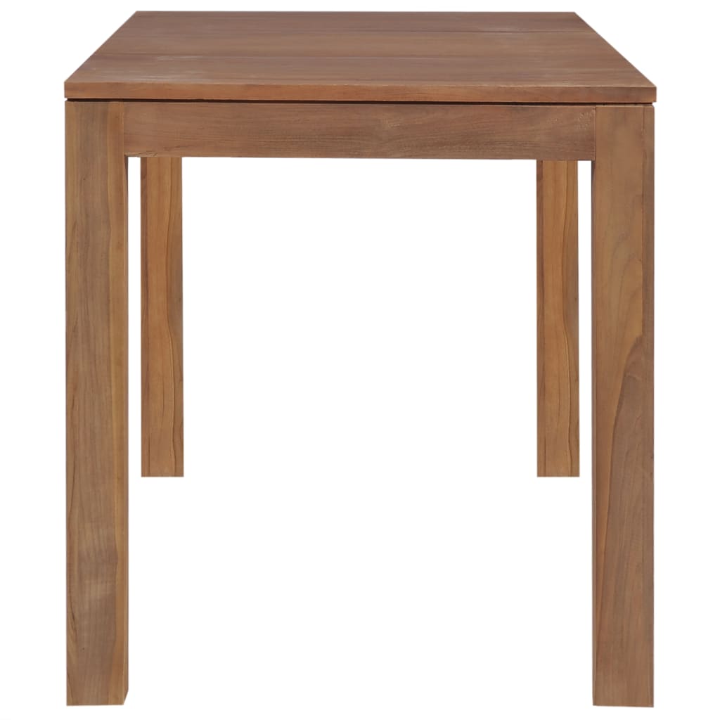 Τραπεζαρία 120 x 60 x 76 εκ. Μασίφ Ξύλο Teak / Φυσικό Φινίρισμα