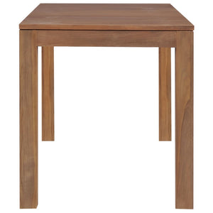 Τραπεζαρία 120 x 60 x 76 εκ. Μασίφ Ξύλο Teak / Φυσικό Φινίρισμα