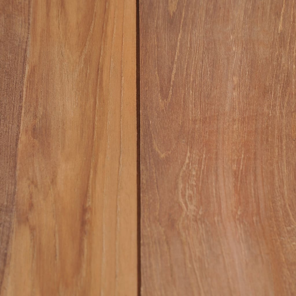 Τραπεζαρία 120 x 60 x 76 εκ. Μασίφ Ξύλο Teak / Φυσικό Φινίρισμα
