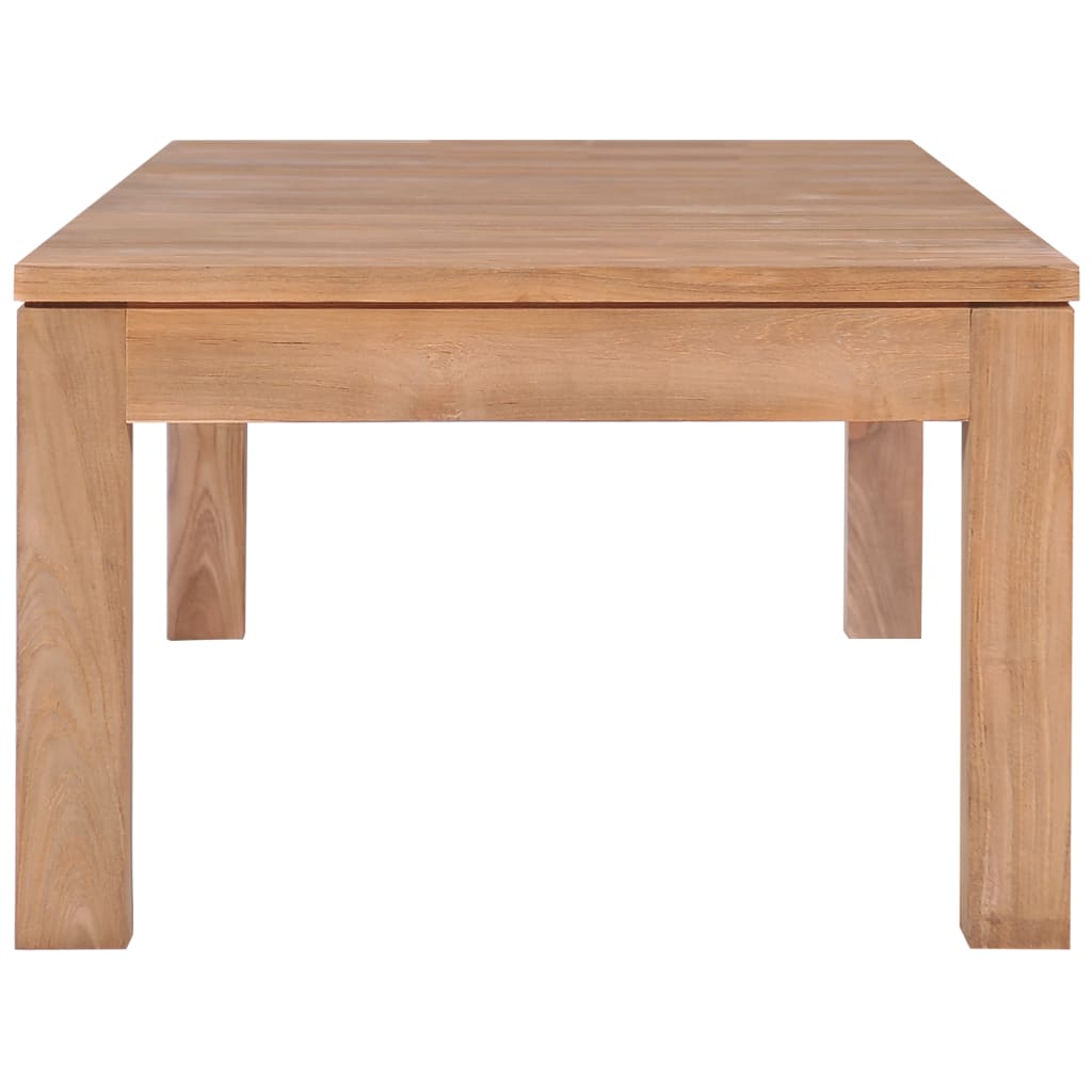 Τραπεζάκι Σαλονιού 110 x 60 x 40 εκ. Ξύλο Teak/Φυσικό Φινίρισμα