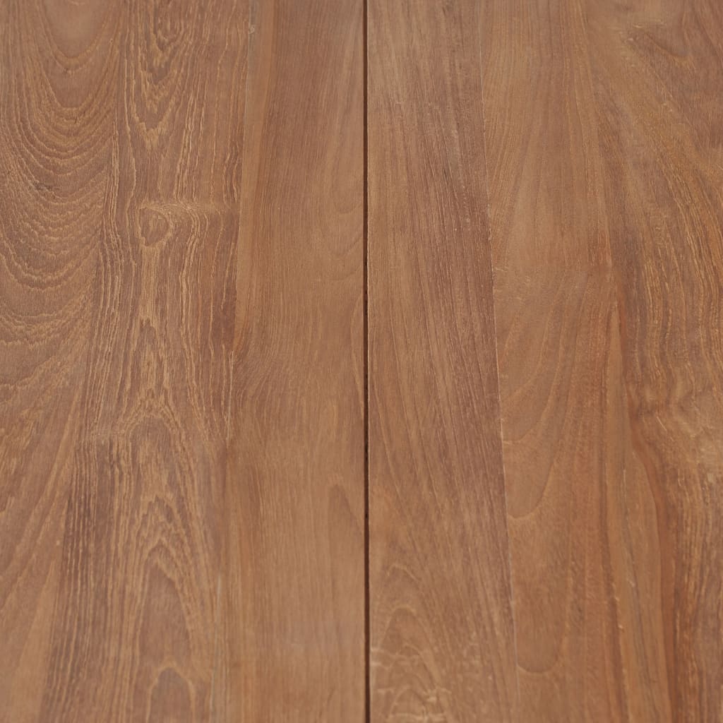 Τραπεζάκι Σαλονιού 60 x 60 x 40 εκ. Ξύλο Teak/Φυσικό Φινίρισμα - Pakobazaar