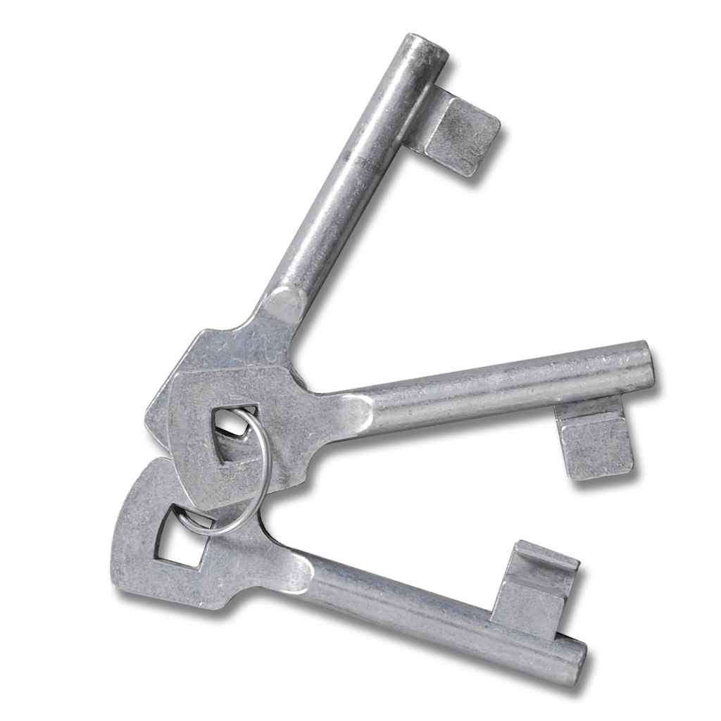 Πόρτα Κήπου με Πλέγμα Γκρι 300x75 εκ. από Γαλβανισμένο Ατσάλι