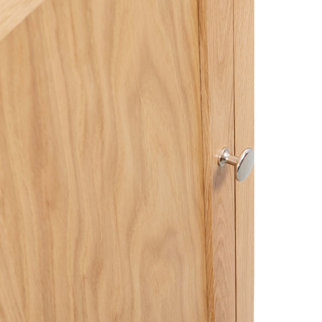 Ντουλάπι Γωνιακό 59 x 45 x 80 εκ. από Μασίφ Ξύλο Δρυός - PAKOBAZAAR