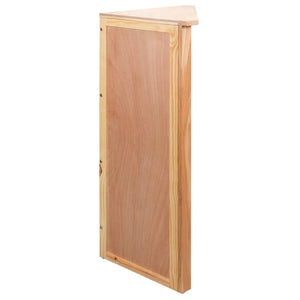 Ραφιέρα Γωνιακή 59 x 36 x 100 εκ. από Μασίφ Ξύλο Δρυός - PAKOBAZAAR