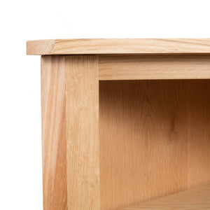Ραφιέρα Γωνιακή 59 x 36 x 100 εκ. από Μασίφ Ξύλο Δρυός - PAKOBAZAAR